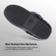 thumbnail image 3 of Caseras Difusas Slip On House Shoes Men Faux Fur Collar para Otoño Invierno, 3 of 8