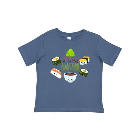 

Inktastic Soy Amazing- Cute Sushi and Wasabi Gift Baby Boy or Baby Girl T-Shirt