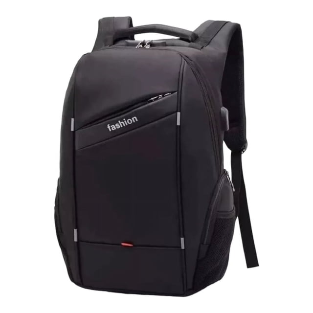Mochila antirrobo con cierre de seguridad para portátil USB