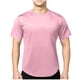 thumbnail image 2 of pstuiky camisetas de manga corta para hombre, Camisa informal de manga corta con botones y cuello redondo para hombre, color liso camisetas de hombre xxxl, 2 of 8