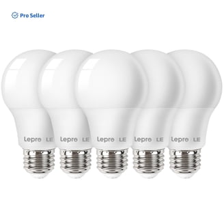 VATION LIGHTING A19 4000K LED Bulbs – 60W Equivalent, 8.5W, 800 Lumens, Neutral White, Non-Dimmable, E26 Base, UL Listed, 4-Pack, Flicker-Free, 15,000-Hour Life