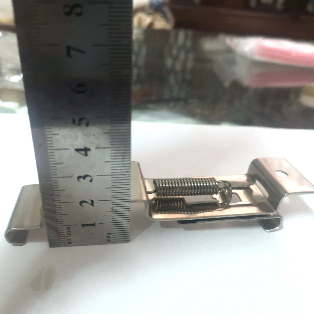 Rectangular Car License Plate Spring Loaded Stainless Steel Bracket 2 ...