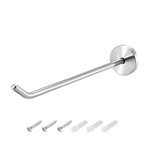 1Pcs, 7.48" Wall Mounted Hook Robe Hook Single Towel Hanger Stainless Steel