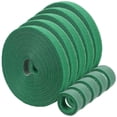 thumbnail image 1 of Cierre Multiusos HookLoopGreen 5 pzas 5m 12mm Verde Rollo Velcro Doble Cara Hook Loop. VentDepot MXGHL-005, 1 of 2