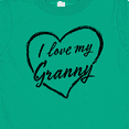 thumbnail image 4 of Inktastic I Love My Granny in Black Chalk Heart Boys or Girls Baby T-Shirt, 4 of 5