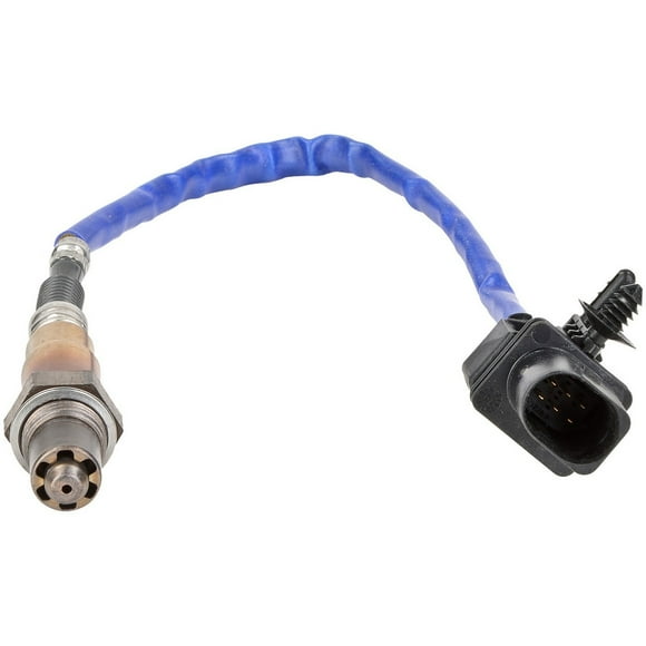 Bosch Sensors Capteur d'Oxygène 17321 Bosch Capteur d'Oxygène Large Bande; Remplacement OE; Connecteur Mâle 5 Fils Longueur Totale 16,53 Pouces; Capteur de Ratio Air/carburant Simple