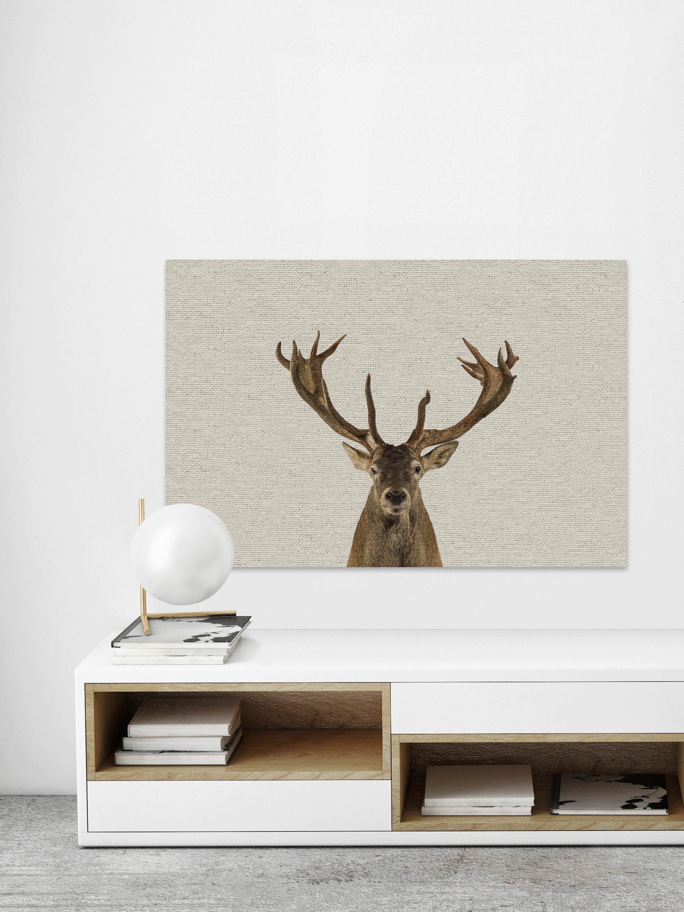 The Great Antler Painting Print on Wrapped Canvas
