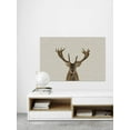 thumbnail image 4 of The Great Antler Painting Print on Wrapped Canvas, 4 of 7