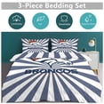 thumbnail image 5 of Denver Sports Duvet Cover Set Bedding Set 3pcs Football Microfiber Bedding Set Cover with 1 Duvet Cover and 2 Pillowcases for Fans (No Duvet Core) 102"x90", 5 of 5
