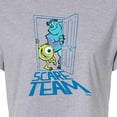 thumbnail image 3 of Monsters Inc. - Scare Team  - Juniors Cropped Cotton Blend T-Shirt, 3 of 5