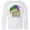 AA-White, variant on Inktastic Mardi Gras New Orleans Louisiana Jester Hat Long Sleeve Youth T-Shirt