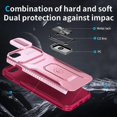 thumbnail image 3 of Funda para GANGXUN iPhone SE 2020/2022 - Soporte metálico, Función magnética, Rosa, 3 of 6