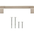 thumbnail image 3 of Stone Harbor Hardware Urban Cabinet Pull, 128 Millimeters, Satin Nickel, 3 of 3