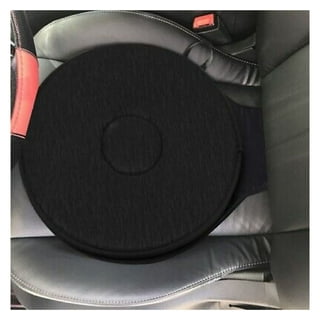 HUKTOR 360 Degree Swivel Seat Cushion for Car/Portable Rotating Memory Foam  Car Seat Pad/ Non-Slip Auto Round Disc Rotary Chair Cushions Pad for