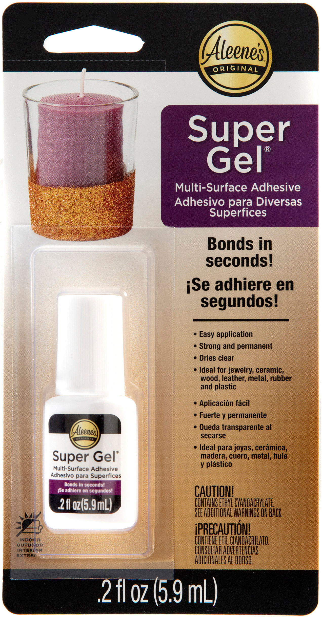 Aleene's Super Gel BrushOn Adhesive.2oz