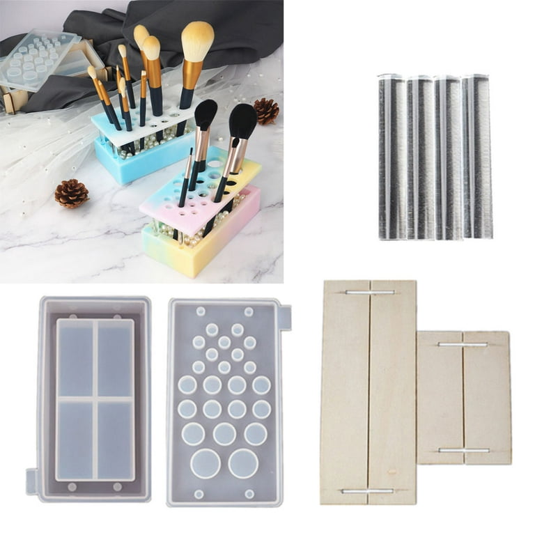 Silicone Makeup Brush Mold for Resin / Epoxy Crafts 