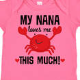 thumbnail image 4 of Inktastic Nana Loves Me Grandson Boys or Girls Baby Bodysuit, 4 of 5