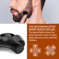 thumbnail image 2 of Aceite esencial de barba natural, regalo antipérdida de cabello para hombres, herramienta de masaje con microagujas Tmvgtek Cuidado Belleza, 2 of 9