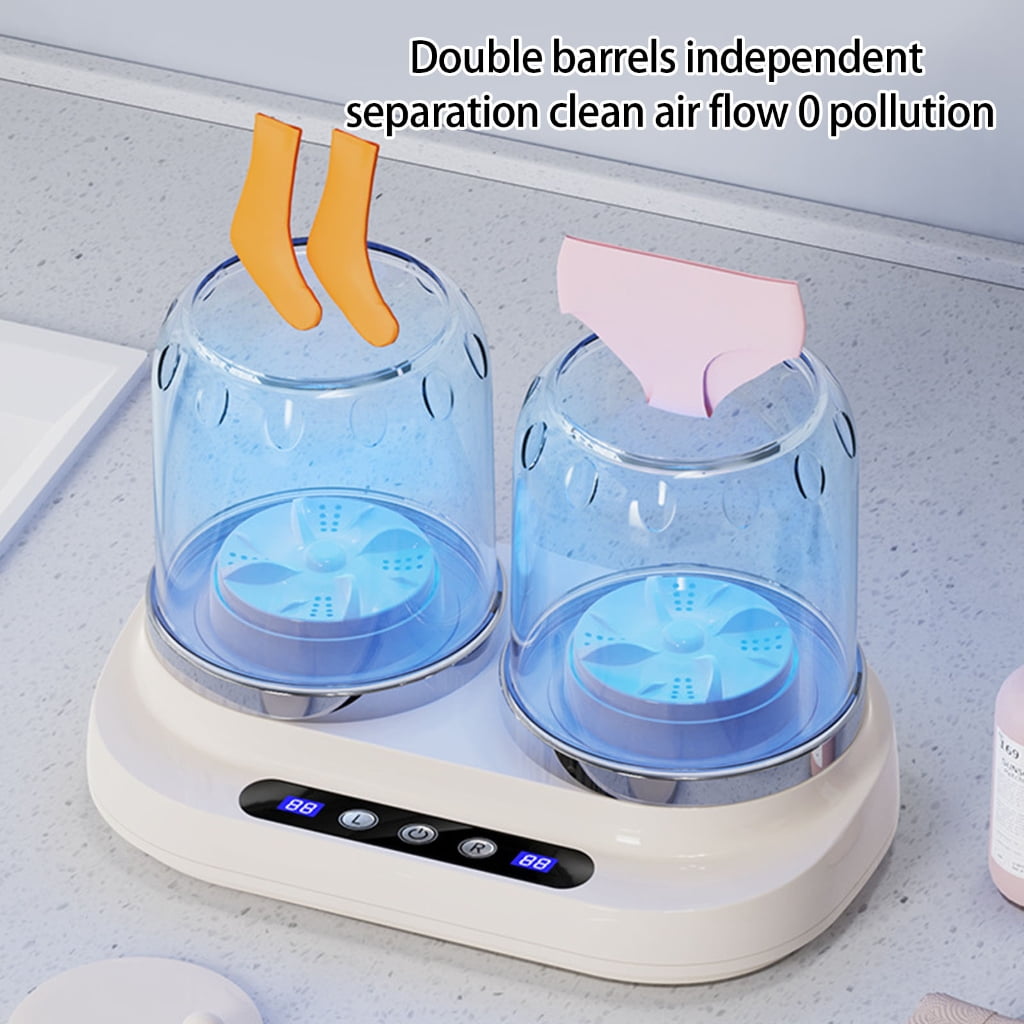 PatungKu Twin Compartment Electric Washer Simultaneous Separate Wash Quiet Motor Design