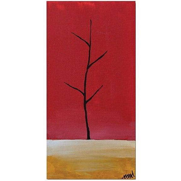 Trademark Art "Bare" Canvas Art by Nicole Dietz