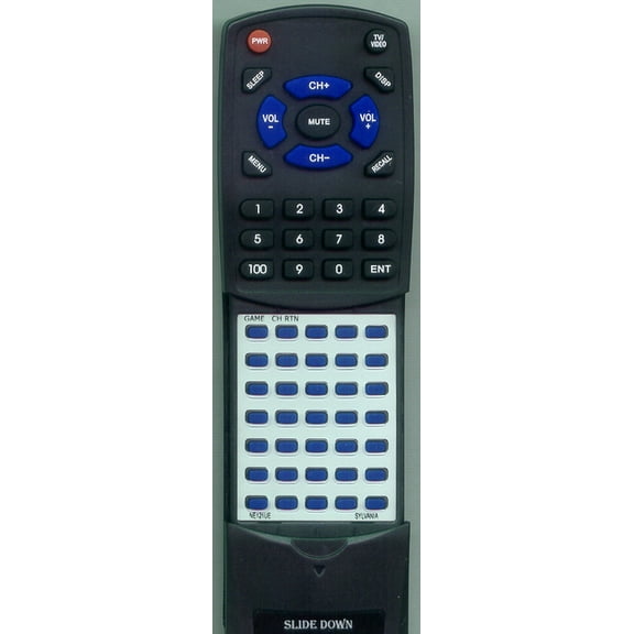 Replacement Remote for FUNAI NE121UE, RTNE121UE, MJ414FG, MJ413TG, MJ419TG