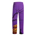 thumbnail image 5 of Satingcolo Halloween Men's Pajama Pants, Fun Pajama Bottoms for Men, Lightweight Comfy Pjs Bottoms Lounge with Drawstring, 5 of 6