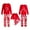 Red-Men, variant on Sinhoon Family Matching Christmas Pajamas Set Long Sleeve Top and Pants PJs Sleepwear (Black2021,2-3T)