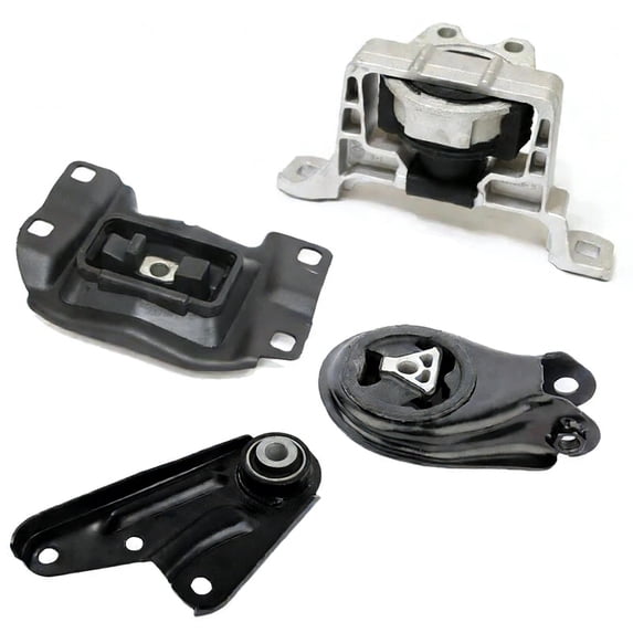 Remanufactured Woudy Engine Motor and Transmission Mount Set 4PCS, for Mazda 3 2.3L Hydraulic 2004-2009, Replace 4403 4404 4405 4418