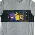 thumbnail image 3 of Pokemon (Pikachu, Eevee, Gengar) Character Graphic Print Big Boy's T-Shirt - Size Large (14-16), 3 of 4