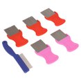 thumbnail image 4 of Peine Para Piojos De Perro, Depilación Flotante Para Mascotas, Peine Para Pulgas, Diente Compacto Y Ligero De Acero Inoxidable Para Cachorros ANGGREK Dog Grooming Flea Comb, 4 of 8