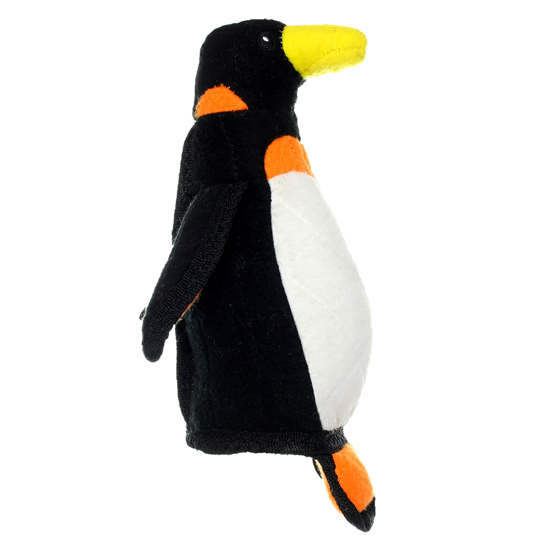 Tuffy Junior Zoo Penguin Durable Plush Dog Toy