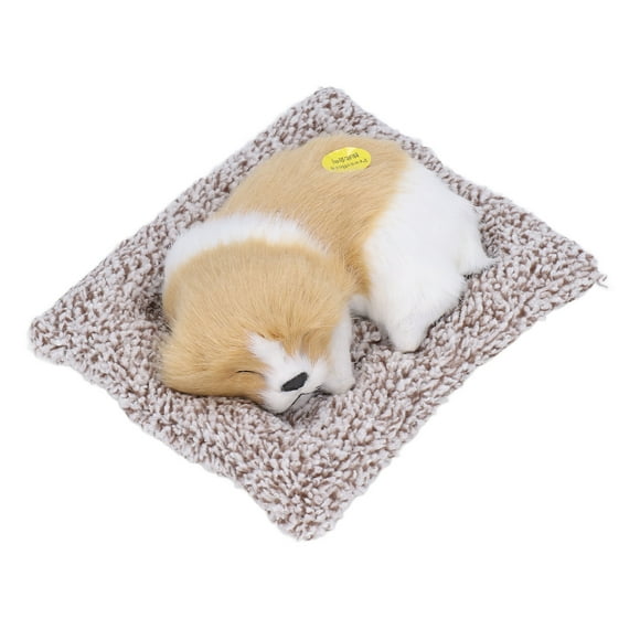 Realistic Dog Toy,Realistic Sleeping Dog Adorable Realistic Sleeping Dog Realistic Dog Decoration Remarkable Clarity