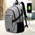 thumbnail image 2 of Mochila Oxford de gran capacidad para portátiles, ideal para estudiantes de secundaria y adolescentes., 2 of 8