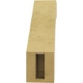 thumbnail image 4 of Ekena Millwork 3"W x 10"D x 10"H Legacy Rough Cedar Woodgrain TimberThane Knee Brace, Primed, 4 of 6