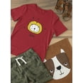 thumbnail image 3 of Kids Lion Drawing T-Shirt Toddler -Image by Shutterstock,  4 Toddler, 3 of 4