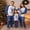 Style 7, variant on Family Matching Christmas Pajamas, Long Sleeve Christmas Tree Letter Print Tops Green Plaid Pants Sleepwear Outfits