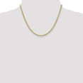 thumbnail image 2 of 14k Yellow Gold 18 Inch 2.8mm Wheat Chain Necklace Pendant Charm Spiga, 2 of 9