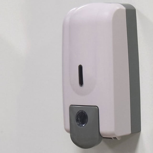 FUTUREORYY Dispenser De Jabón Mural Para Gel Y Cremas Con Recargable Y Fácil Instalación