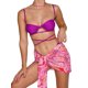 thumbnail image 5 of Txlixc Minifalda para mujeres, falda de playa de color sólido / falda de cintura alta impresa para adultos Txlixc  moda, 5 of 7