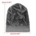 thumbnail image 5 of Babysbule Hats for Women Winter Men Knitting Wool Hemming Beanie Winter Keep Warm Tie-dye Printing Hat Cap, 5 of 5