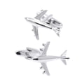 thumbnail image 2 of Airoplane Aviones Forma del Boda Regalo Enlace XMS Gemelos de Hombre Sunnimix Gemelos, 2 of 6