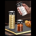 thumbnail image 6 of Seasoning Shaker Jar - 4 Adjustable Hole Plastic Spice Dispenser - Glass Bottle Kitchen Condiment Shaker - 300ML, 6 of 7
