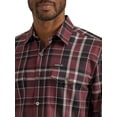 thumbnail image 3 of Wrangler® Men's Outdoor Long Sleeve Shirt with UPF 30+ Protection, Sizes S-5XL, 3 of 5