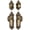 Gold, variant on Grandeur 823042 Grande Victorian Solid Brass Single Cylinder Keyed Entry Knobset And
