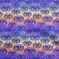 thumbnail image 1 of oneOone Polyester Spandex Royal Blue Fabric Conversational Eye Craft Projects Decor Fabric Printed By The Yard 56 Inch Wide, 1 of 4