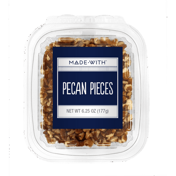 Made With Pecan Pieces Tub 6.25 oz (Pack of 12)