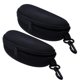 thumbnail image 1 of 2 uds gafas de sol con cremallera estuche rígido caja de almacenamiento soporte Protector portátil, 1 of 5