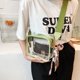 thumbnail image 1 of Bolso Bandolera Bolso Bolso bandolera de verano Casual PVC Lady Jelly Bag Cinta portátil para fiesta (verde), 1 of 5