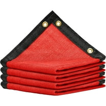 ShadeMart 90% 2' x 3' Red Custom Size Dog Shade Cover Canopy Shade Cloth/ Privacy Screen with Grommets for Pergola, Outdoor, Patio, Garden Fence, Apartments Railing (We Make Custom Size )