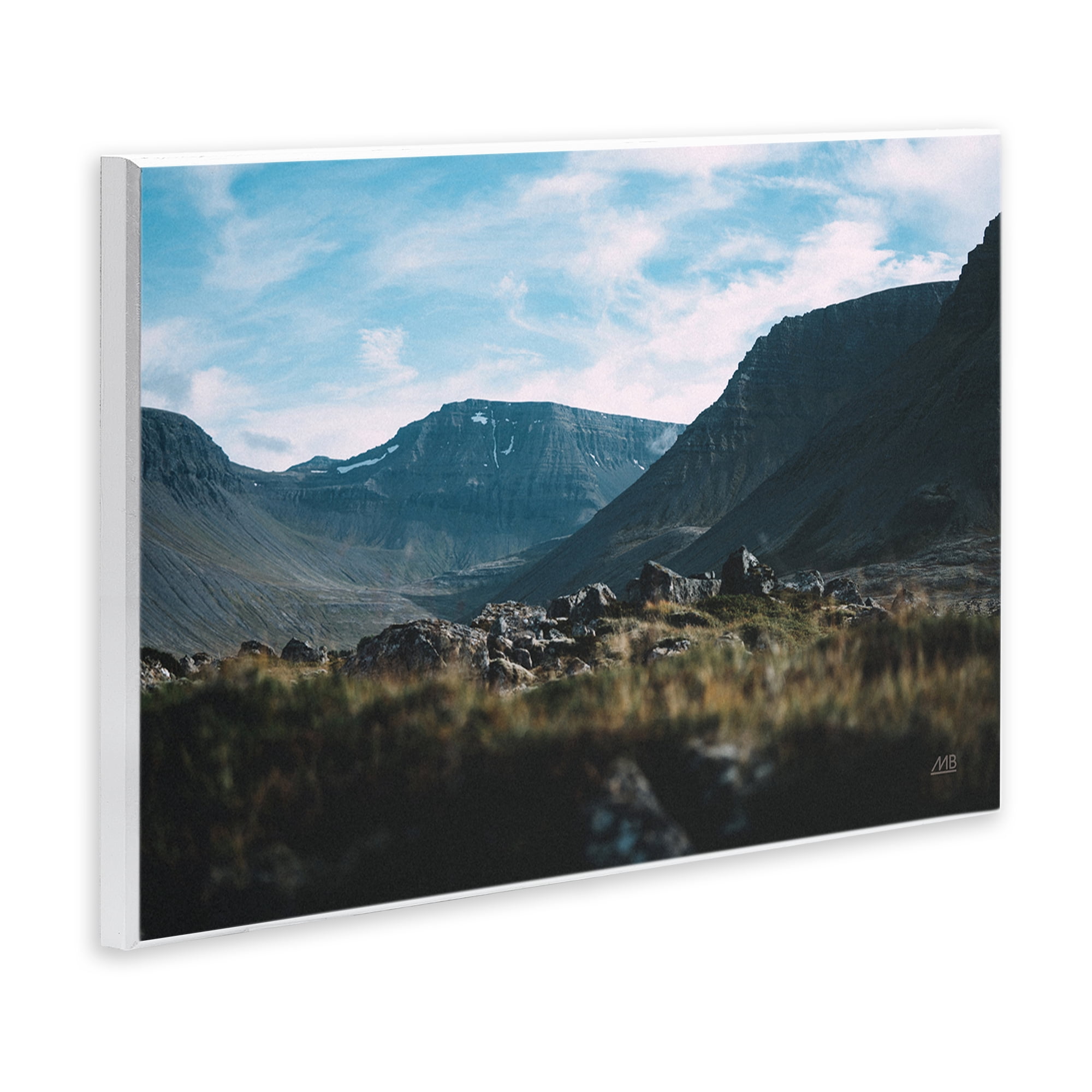 Stupell Industries Iceland Hike Landscape Landscape & Nature Photography Unframed Art Print Wall Art, 15 x 10